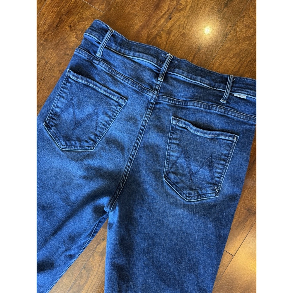 Mother jeans The Hustler Ankle Sz 32 Heirloom Wash High Rise Made In USA Preppy